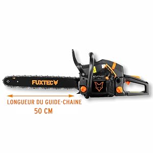 Tronçonneuse à essence longueur de guide 50 cm
