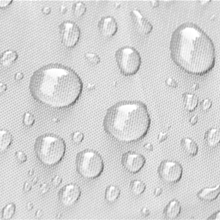 gouttes d'eau sur fond blanc