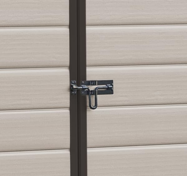 Keter - Manor série - 4,1m² - abri de jardin beige robuste Manor68
