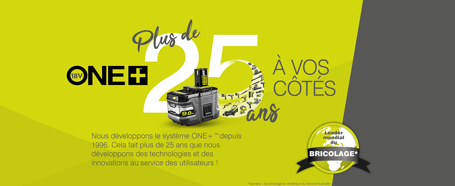 Ryobi, ONE+, bricolage, jardinage, outils