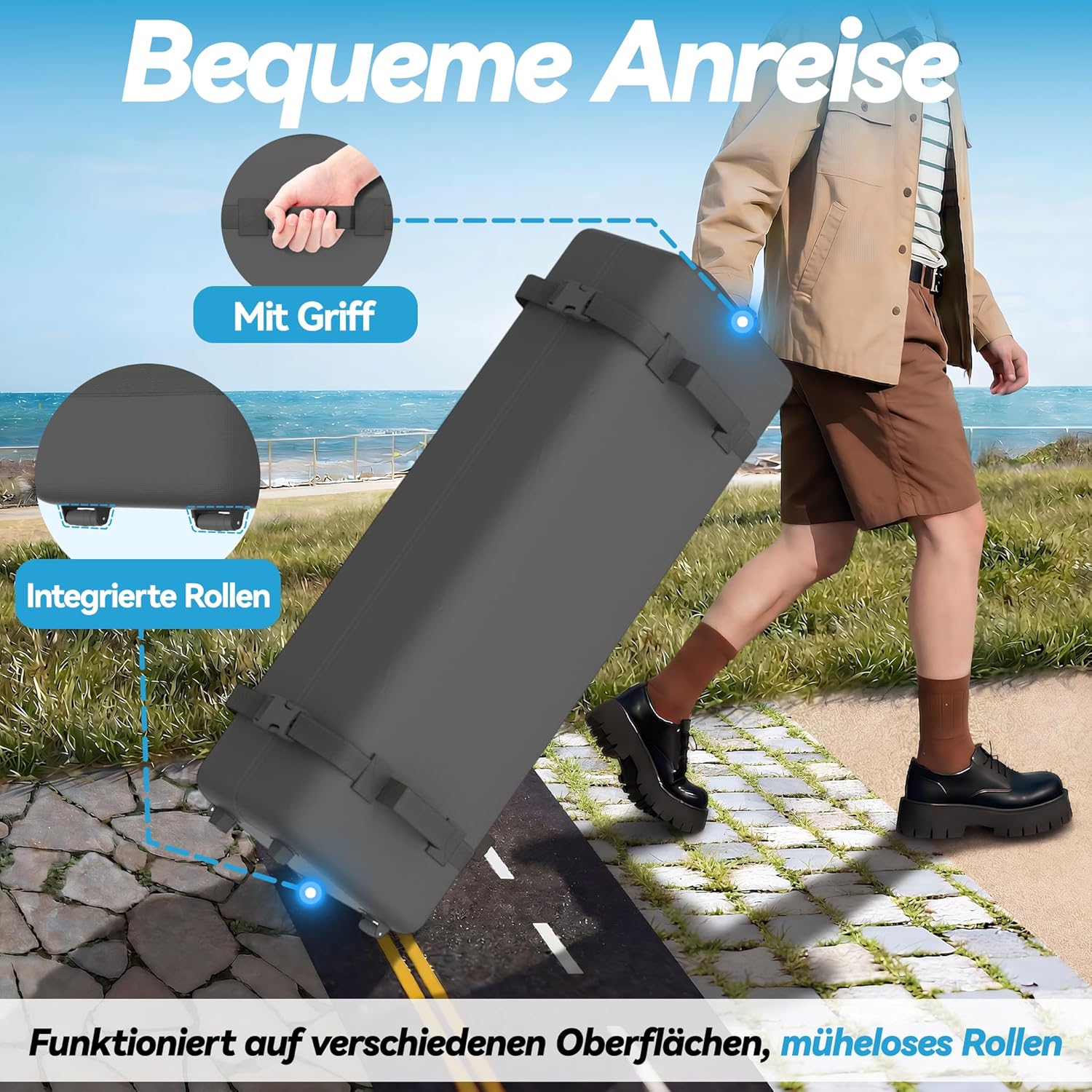 Tonnelle de jardin - Pop Up 4x4m - imperméable, UV, réglable, moustiquaire