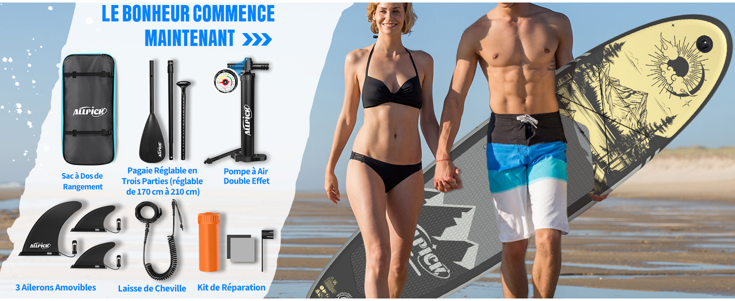 un homme et une femme marchant sur une plage.