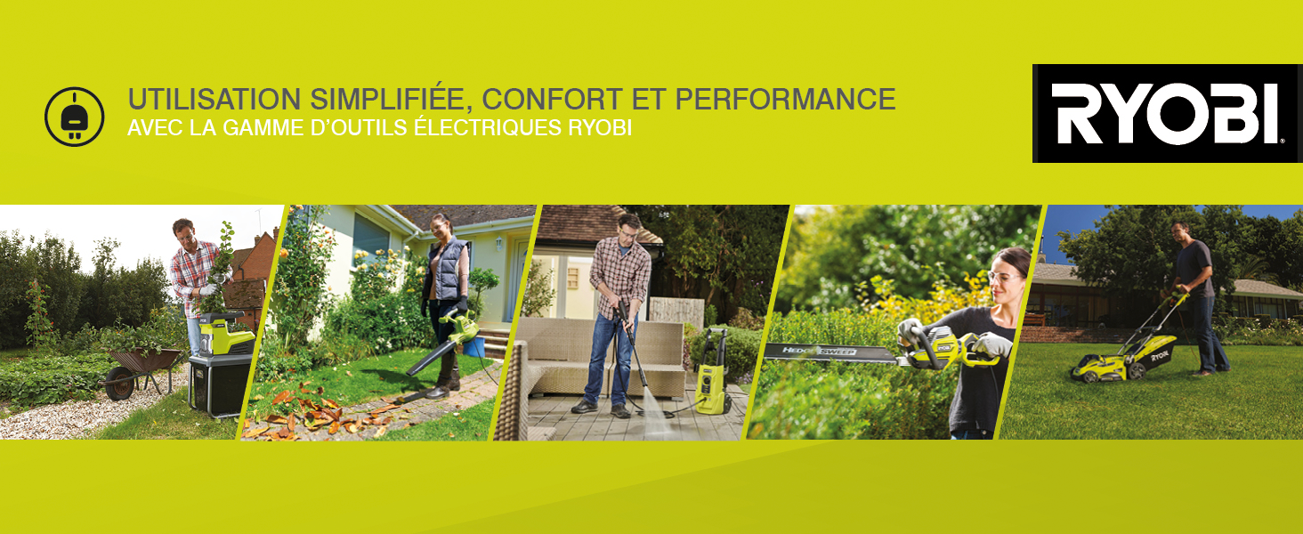 Ryobi, ONE+, bricolage, jardinage, outils