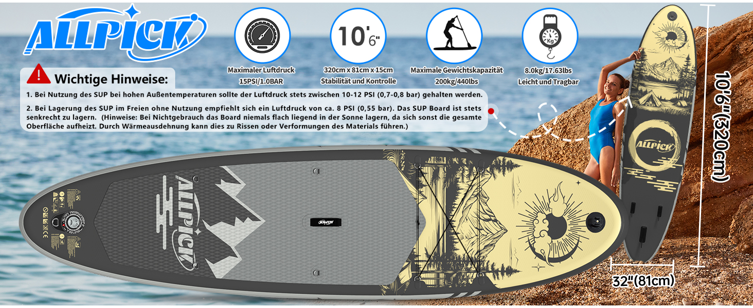 stand up paddling board