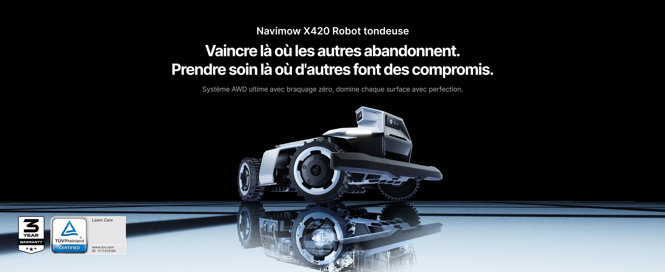Segway Navimow X420 Robot tondeuse