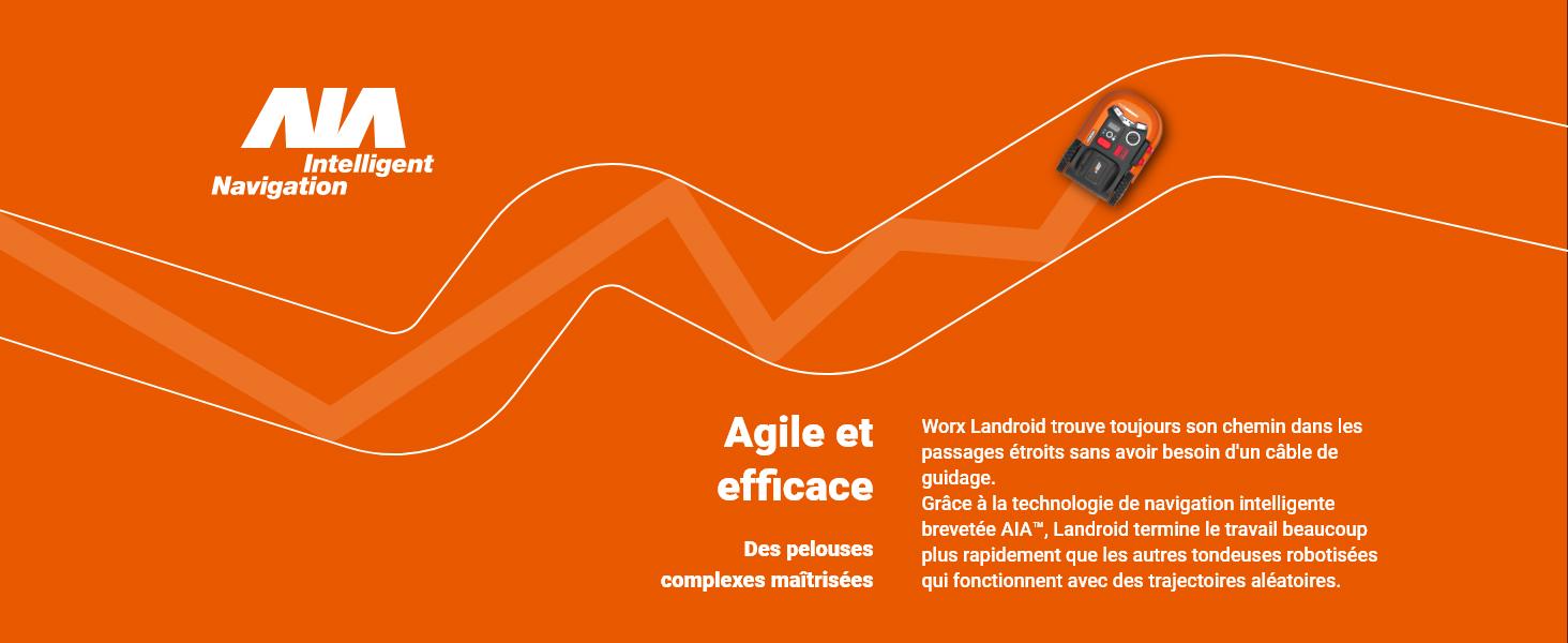 Tonte intelligente - Technologie AIA