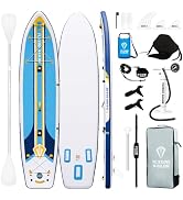 Tuxedo Sailor Paddle Gonflable Adulte, Planche de Stand Up Paddle Gonflable, Sup Paddle Board Gon...