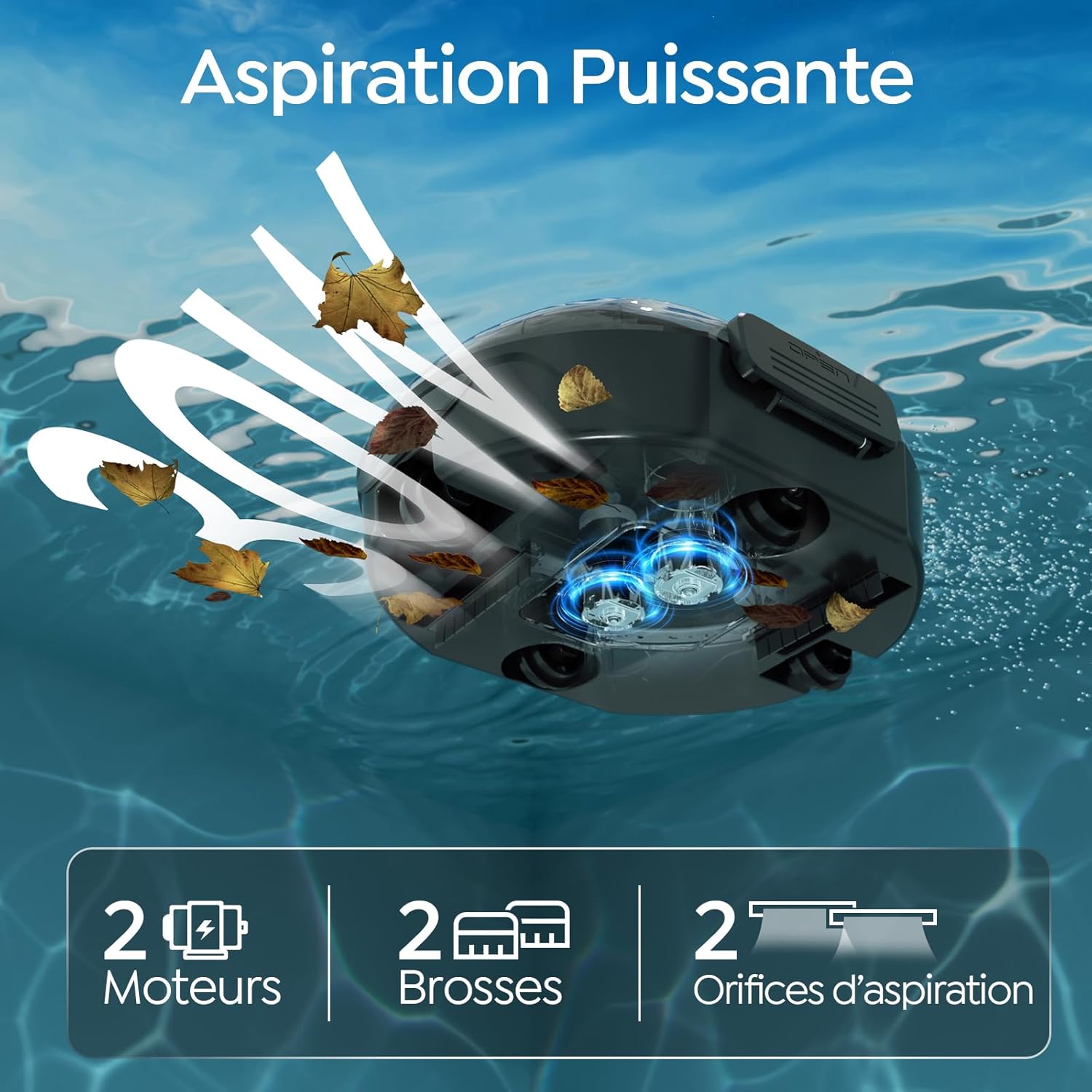 TALOSBO - S2 série - 85 m² - double filtration, autonomie 90 min S2
