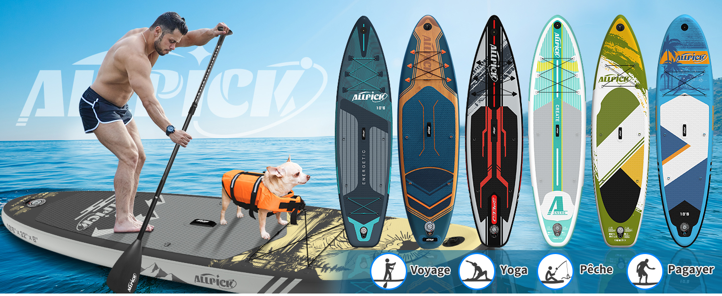 paddle gonflable adulte