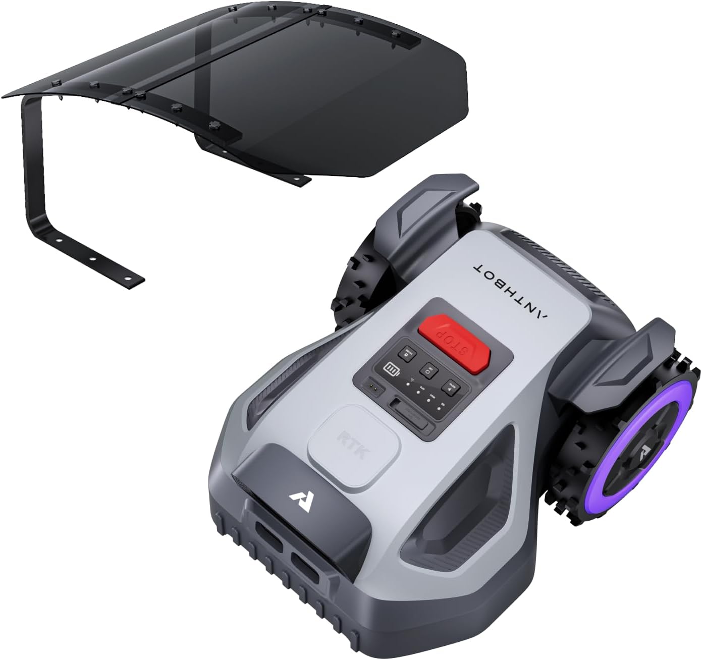 ANTHBOT - tondeuse robot série M - 500-700m², double RTK, IA, pente 45% - M5