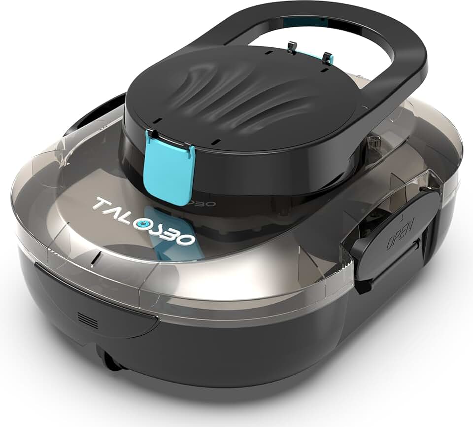 Pleco - S1 Série - compact - robot piscine sans fil, 80 min autonomie