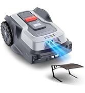 Robot tondeuse RoboUP sans câble de délimitation T1200Pro 2025, Ride-On Edge et Cartographie automatique...