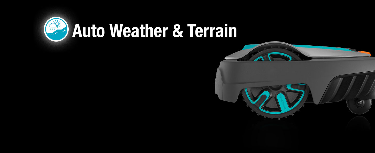 tondeuse robots, auto waether & terrain, 300, city