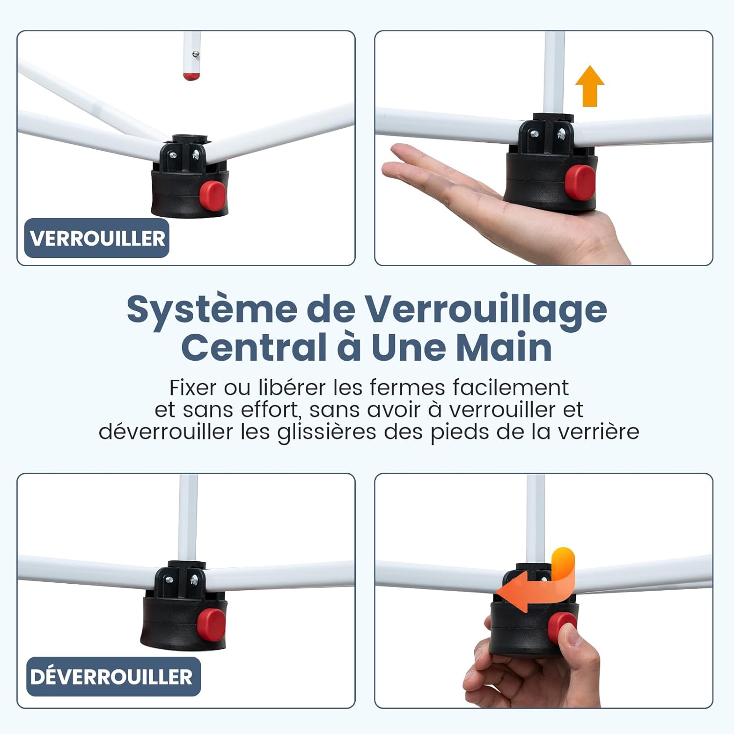 GOPLUS - Tonnelle Pliante Jardin 3x3m, toit ventilé, sac de transport, hauteur réglable
