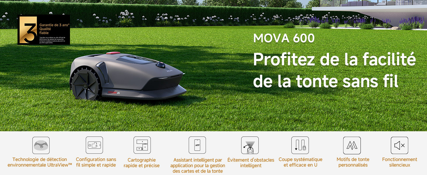MOVA 600 robot tondeuse