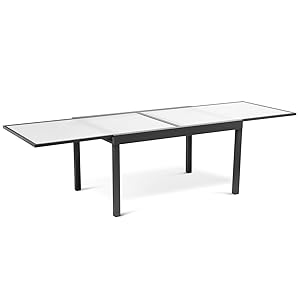 Salon de jardin table extensible 135 à 270 cm MADRID