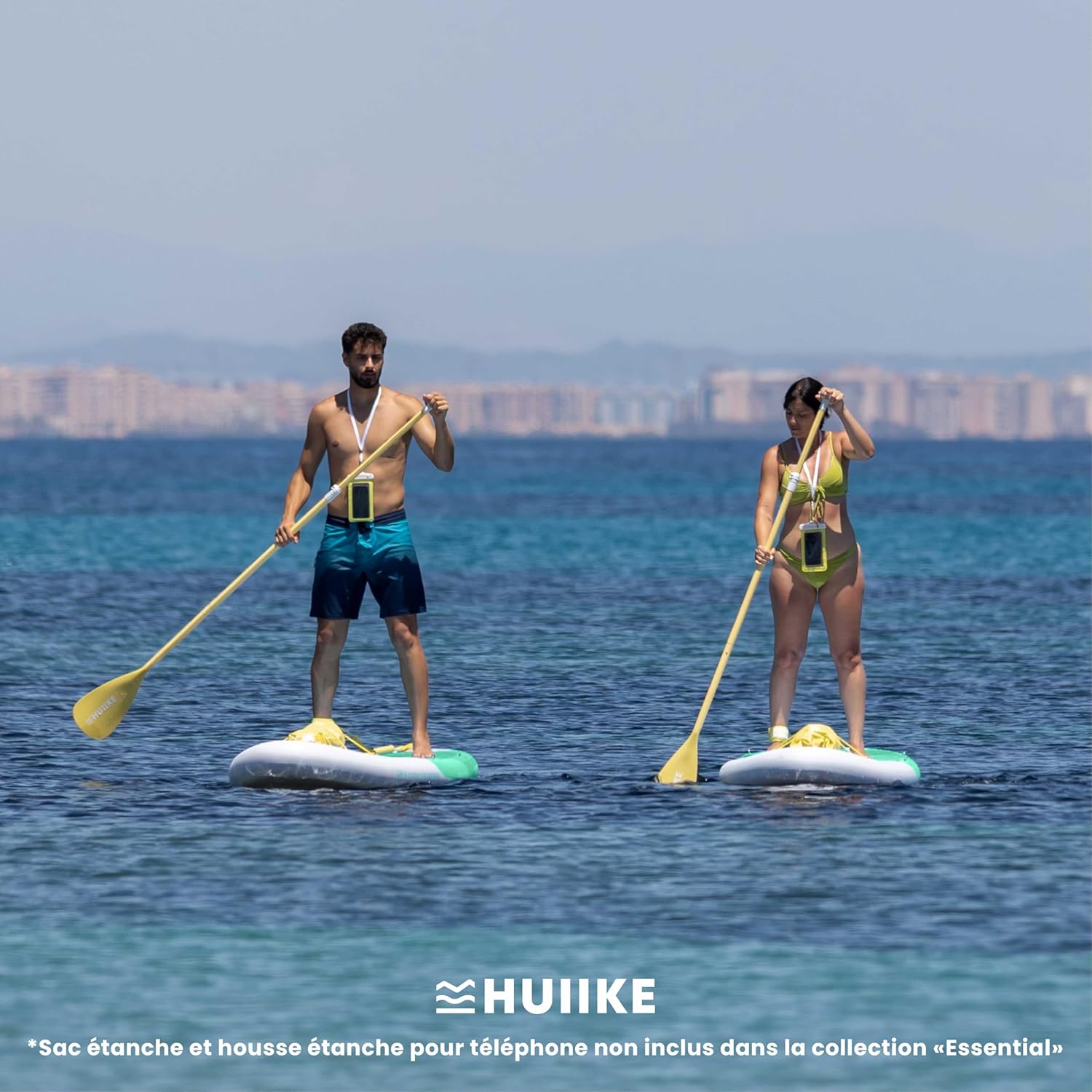 HUIIKE - Paddle gonflable adulte - 305x84x15cm - grande stabilité, accessoires inclus