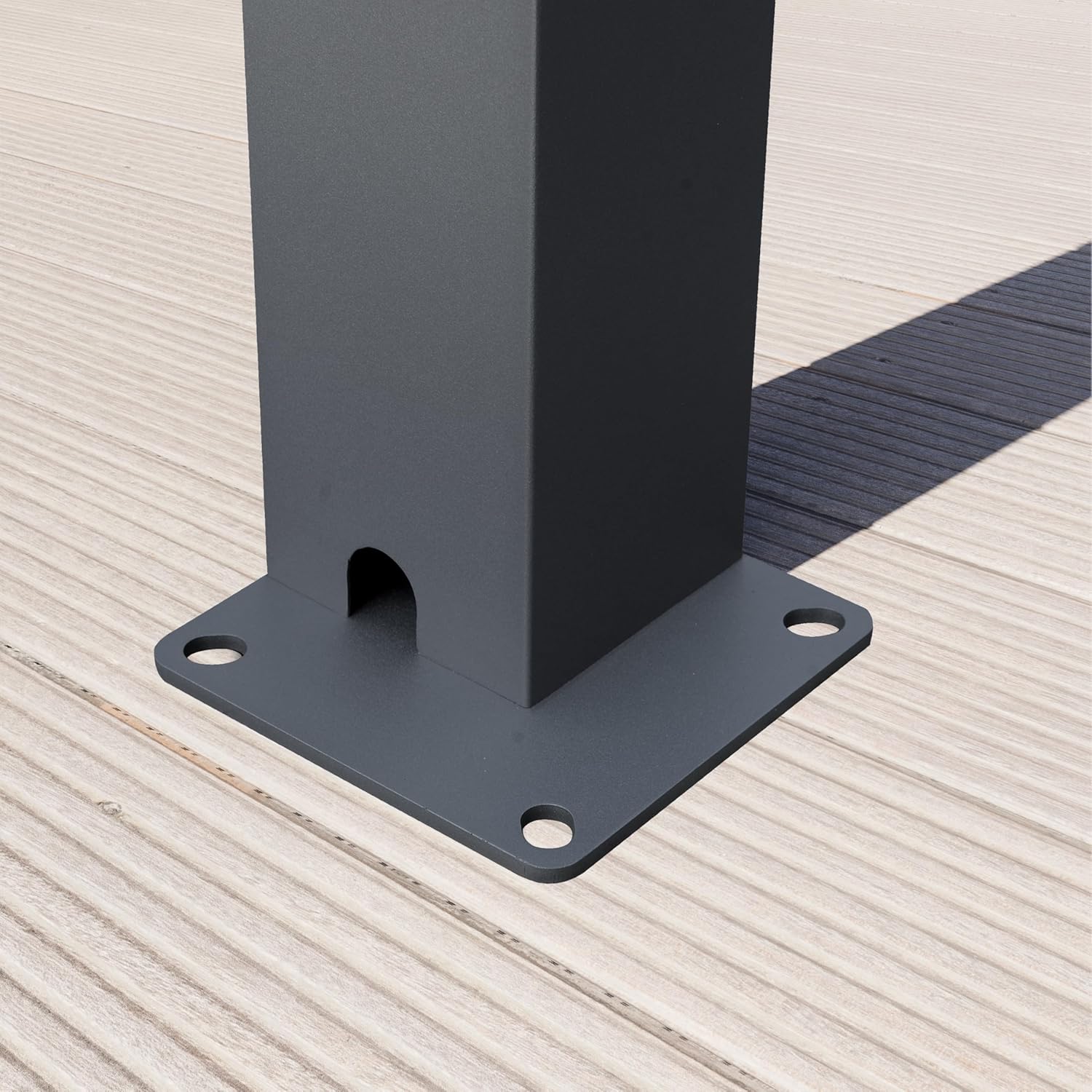 PRIMEYARD - Pergola série acier/aluminium - 3x6 m - lames orientables