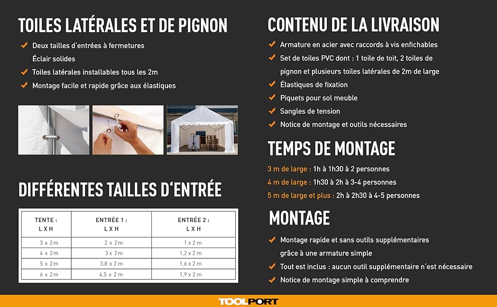 Tente de stockage tent stockage tente hangar de stockage abri de stockage tonnelle hangar pvc