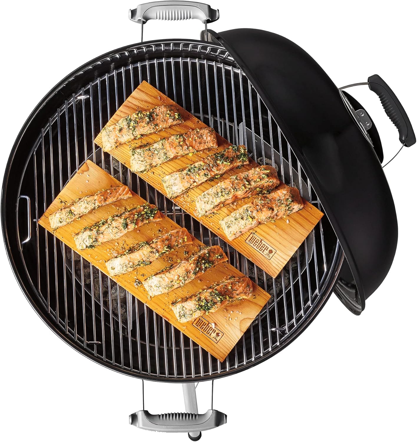 Weber - Classic Kettle - 47 cm - barbecue charbon, nettoyage facile, thermomètre