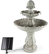 blumfeldt Vogelsbrunn - Fontaine Solaire, Idéal pour décorer Votre Jardin, Panneau Solaire, 3 W, ...