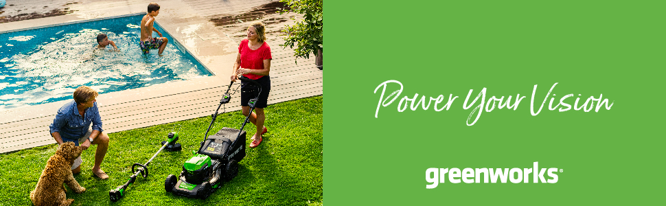 greenworks power your vision