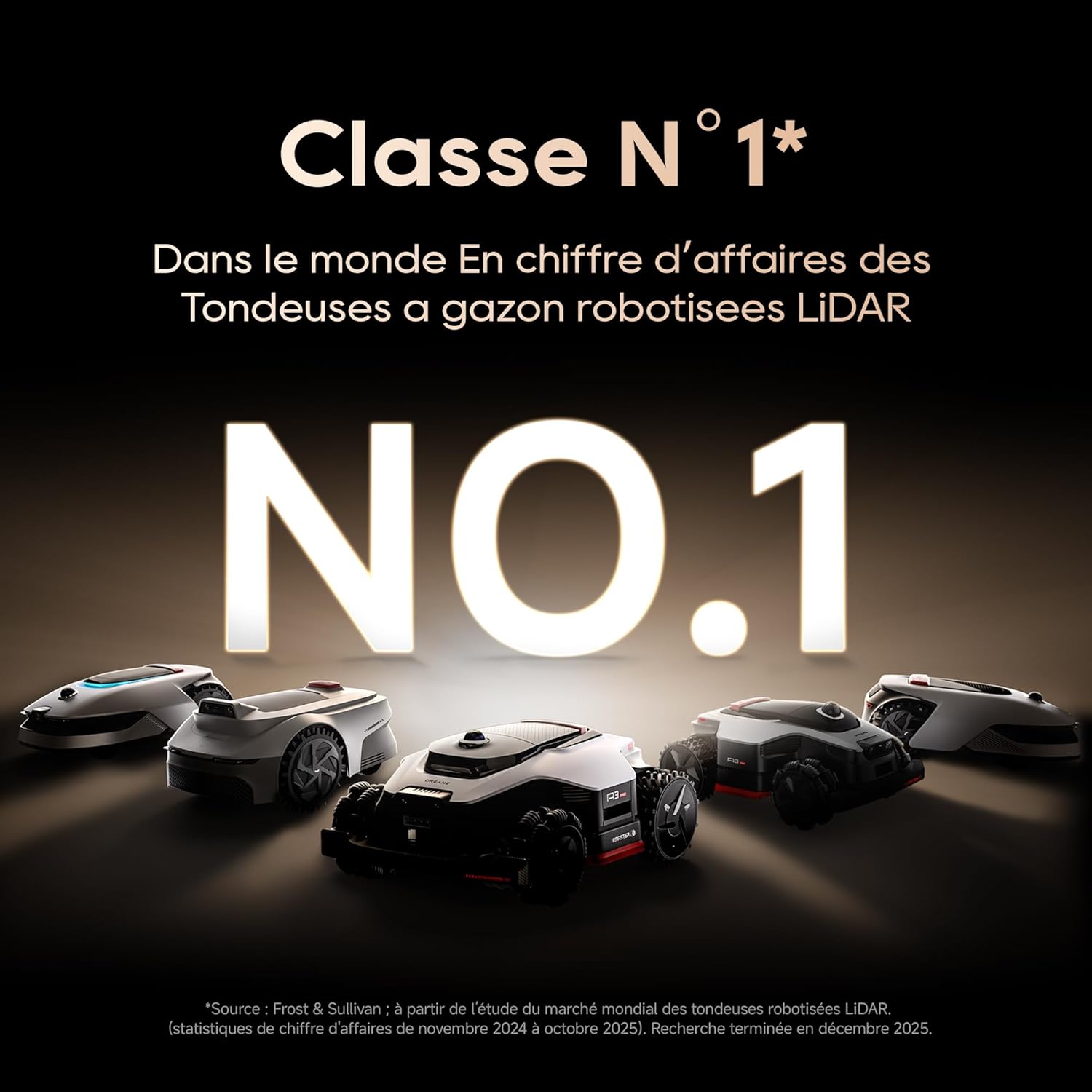 Dreame - A3 AWD Pro - 5000 m² - AWD, LiDAR 3D, IA Vision, EdgeMaster A3AWDPro5000