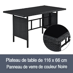 la table est un excellent ajout à n'importe quelle pièce.