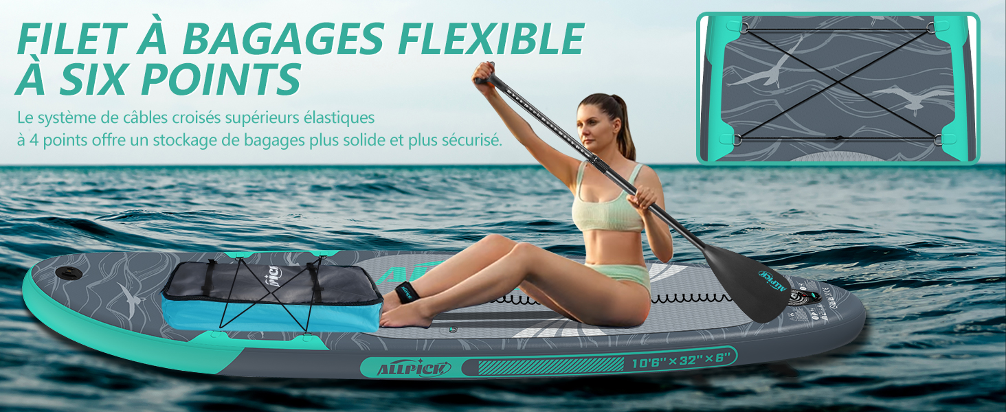 paddle gonflable adulte