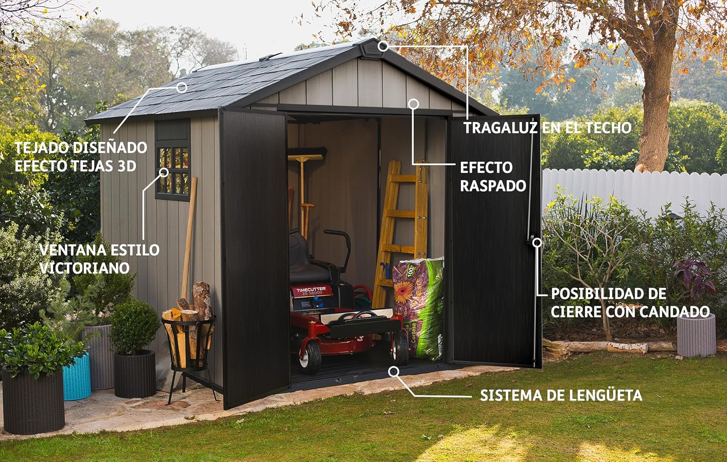 KETER - Abri de Jardin Oakland 759-6 m²