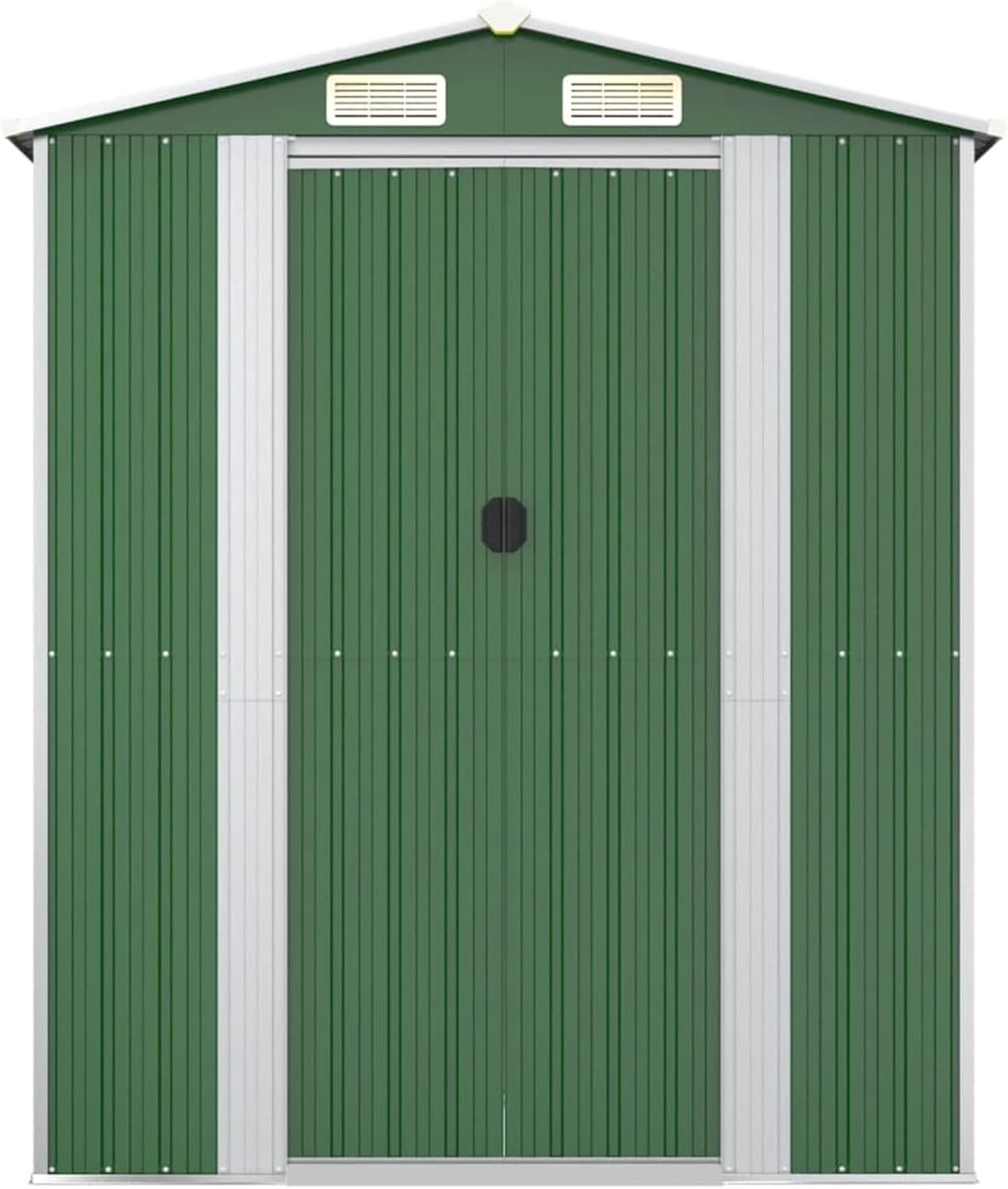 ZEYUAN Abri de Jardin Vert 192x274x223 cm Acier galvanisé,Abris de Jardin,Abri de Stockage pour Jardin,Abri d'outils de Jardin,Abris de Jardin,Abri de Stockage pour Jardin,Abri d'outils de Jardin