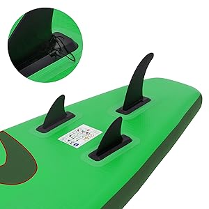 ECD Germany planche de stand up vert paddling makani 320x80x15 cm SUP gonflable paddle board de surf