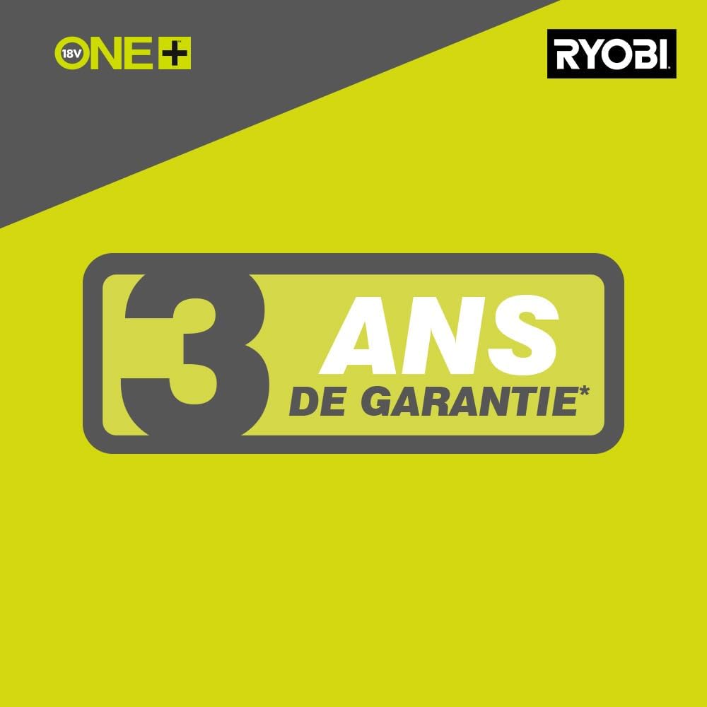 Ryobi - Nettoyeur de joints One+ 18V - Brosse métallique 11,5cm, efficace pour terrasse et carrelage - RY18PCA-0