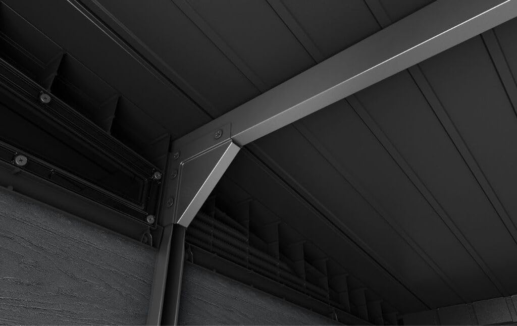 Abri de jardin 6m2 - aspect bois 