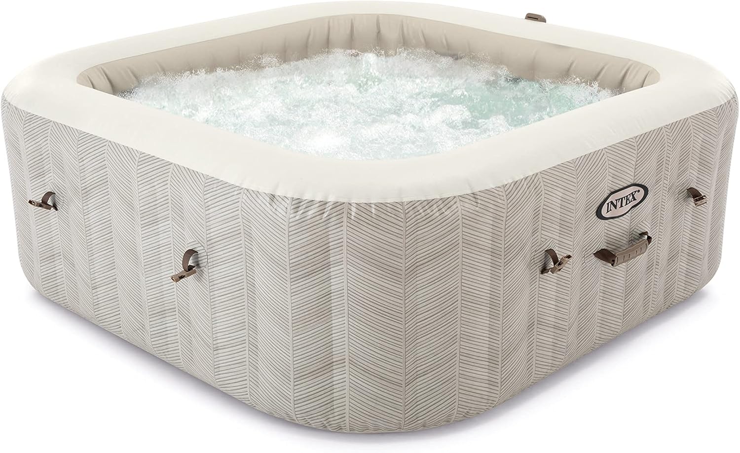 Intex - Pure Spa Chevron série 6 places - spa gonflable confortable 28472EX