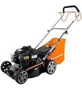 Yard Force - Tondeuse à gazon Thermique 125cc - Largeur de coupe41cm avec Moteur àessence Briggs ...