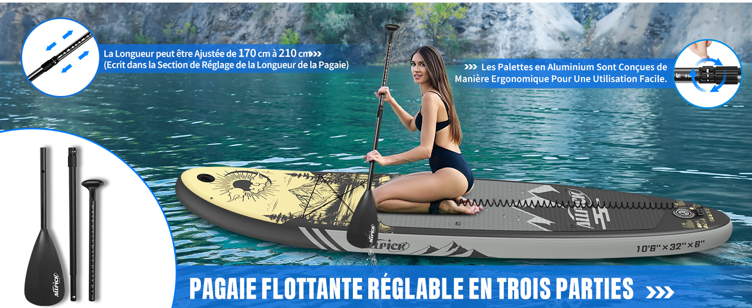 paddle gonflable adulte