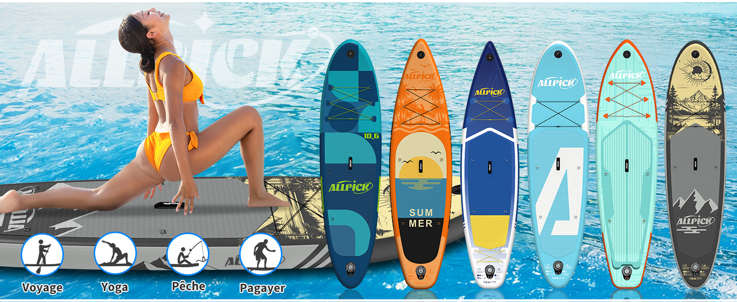 paddle gonflable adulte