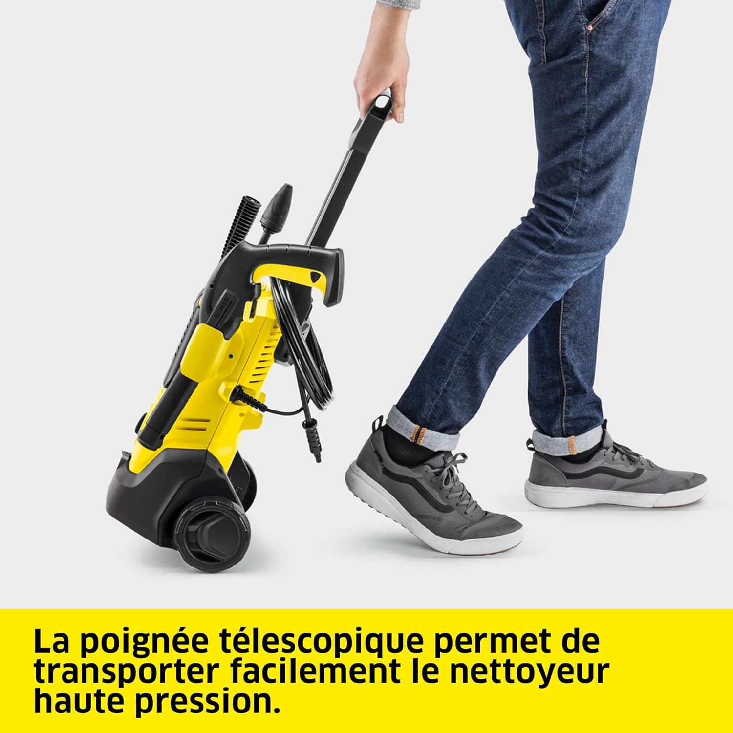 Kärcher - nettoyeur K 2 Premium - 4,2 kg, 110 bar, 360 l/h, accessoires