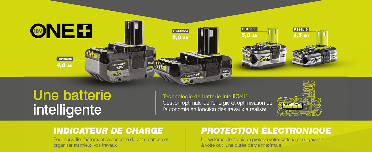 Ryobi, ONE+, bricolage, jardinage, outils