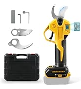 WingFly Sécateur électrique sans fil, compatible avec les batteries Dewalt 18 V, 20 V, LCD Dis...
