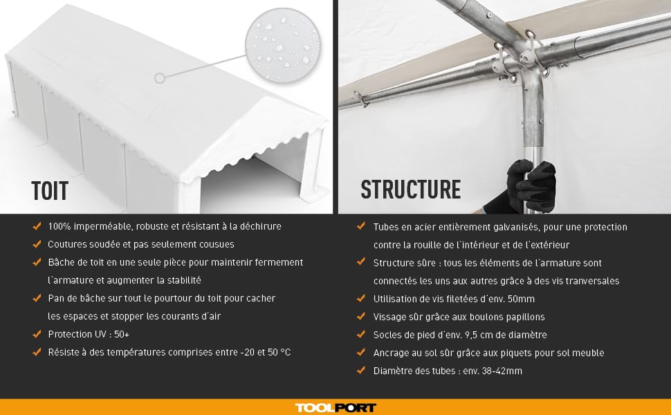 Tente de stockage tent stockage tente hangar de stockage abri de stockage tonnelle hangar pvc
