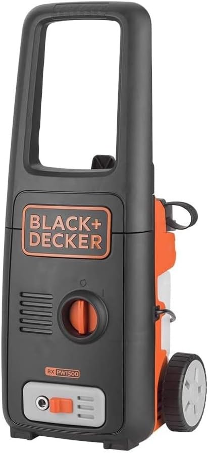 Black+Decker - nettoyeur haute pression - compact - 1500 W, 120 bar, 390 l/h - BXPW1500PE