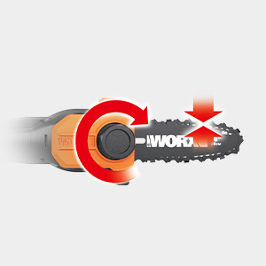cortasetos telescópico y podadora WG908E