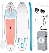 Tuxedo Sailor Paddle Gonflable Adulte, Planche de Stand Up Paddle Gonflable Sup Paddle Board Gonf...