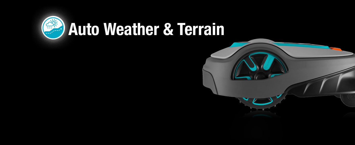tondeuse robots, auto waether & terrain, 300, city