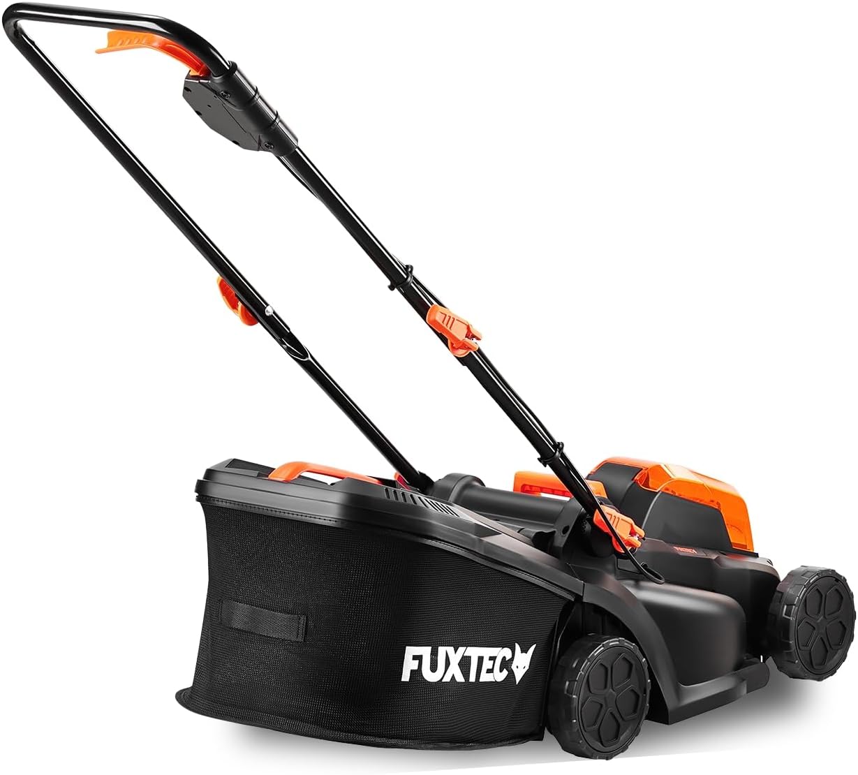 FUXTEC - tondeuse à gazon batterie 40V, 33cm, 2Ah, double chargeur FX-E1RM20