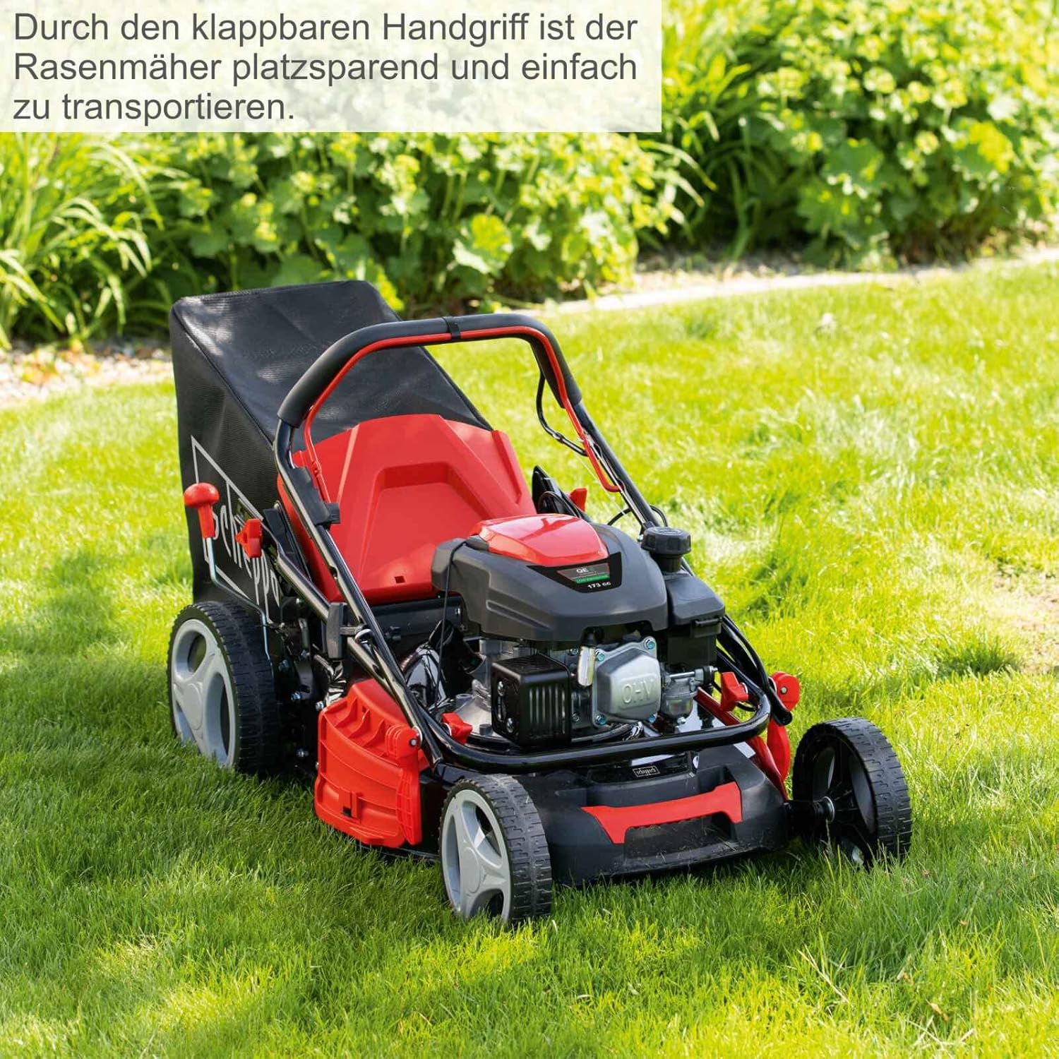 Scheppach - tondeuse thermique MS173-51 - 51cm - autotractée, mulching, 65L