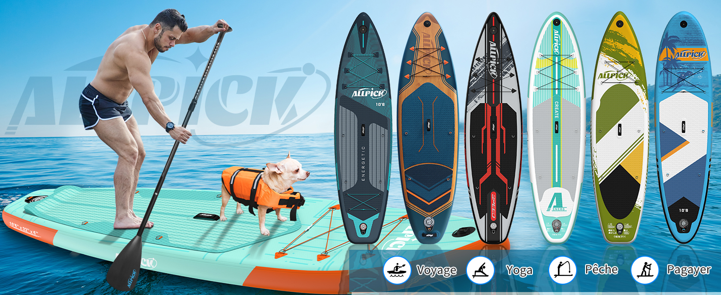 ALLPICK paddle gonflable