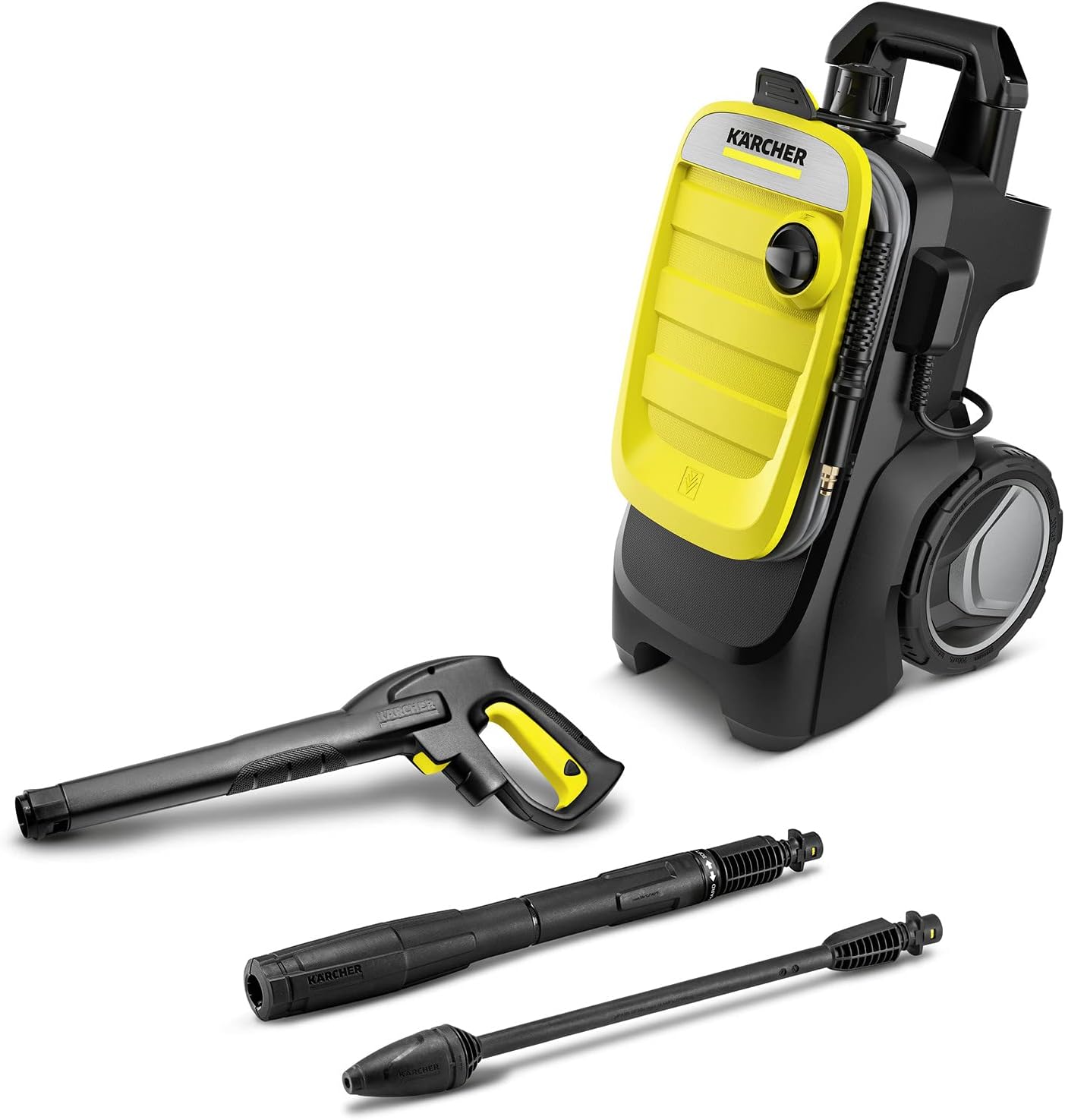 Kärcher - K7 Compact - 180 bar, 600 l/h - Nettoyeur haute pression, 16 kg, rotabuse, lance